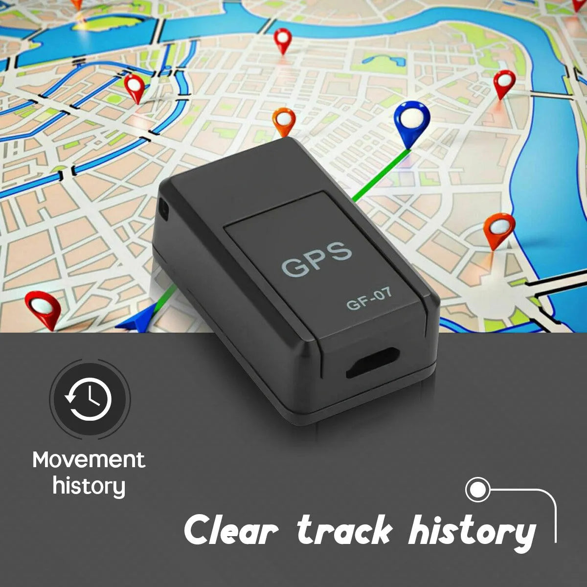 Smart GPS Tracker Device – Portable, Magnetic, App-Controlled, Anti-Theft