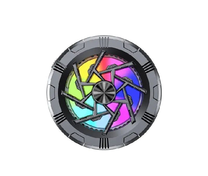 Magnetic Mobile Phone Radiator Cooling Fan With RGB