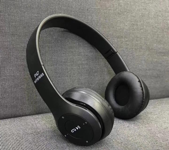 P47 Wireless Headset Bluetooth Foldable On-Ear Headphone