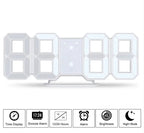 Digital LED Desktop Clock with Alarm and Temperature
