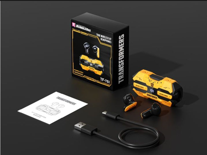 Genuine Special edition TRANSFORMERS TF-T51 Bluetooth Wireless Earphones