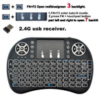 Mini Touch Pad RF 500 Wireless with 3 Colour Backlight Keyboard Mouse