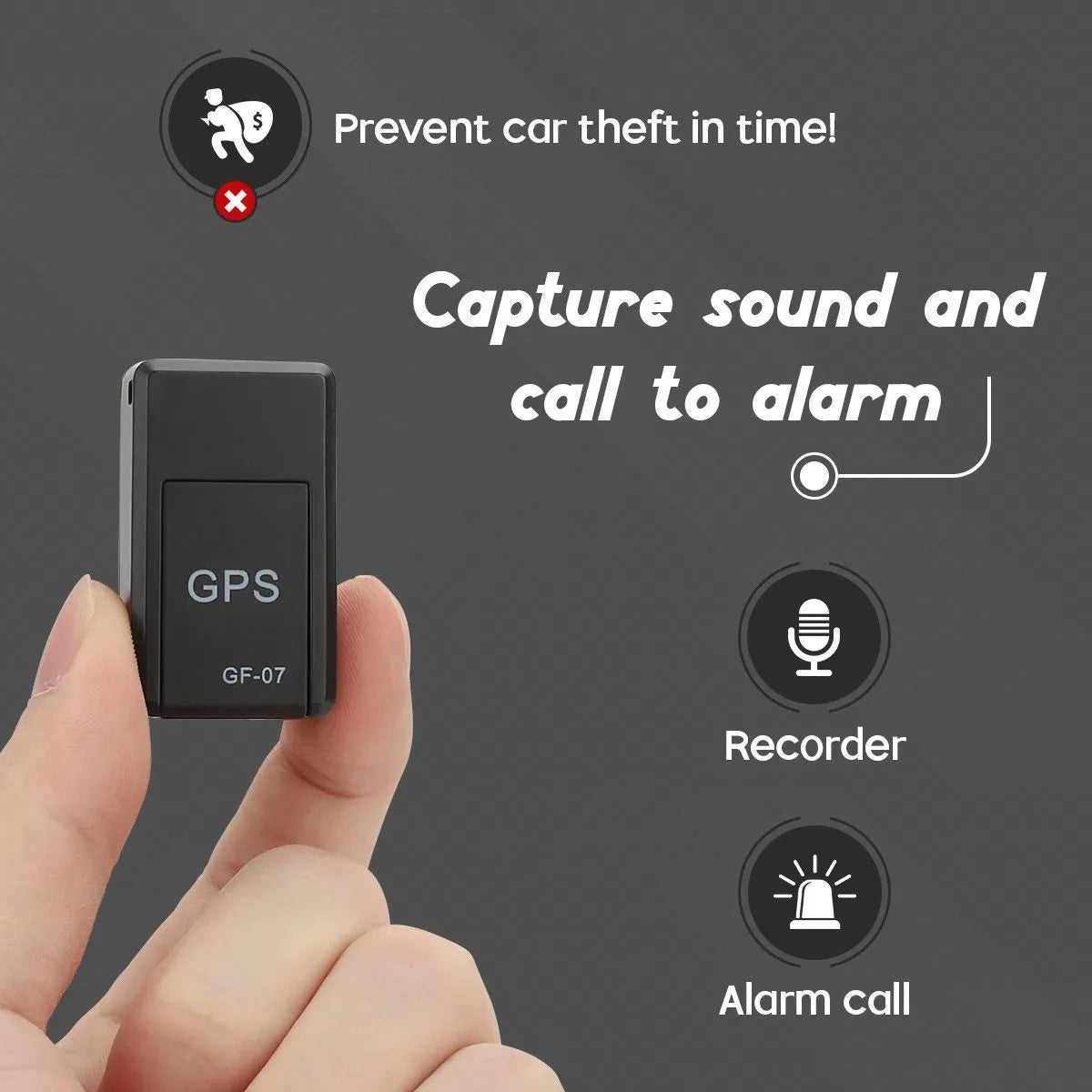 Smart GPS Tracker Device – Portable, Magnetic, App-Controlled, Anti-Theft