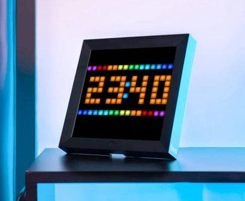 Divoom Pixoo - Pixel Art Digital Picture Frame with 16x16 LED Display APP Control -