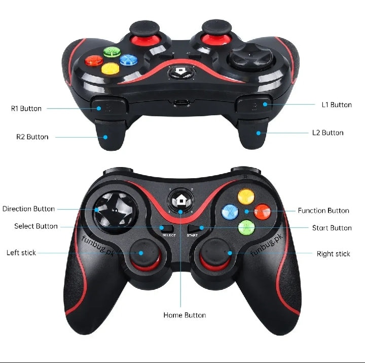Universal Wireless Bluetooth Gaming Controller