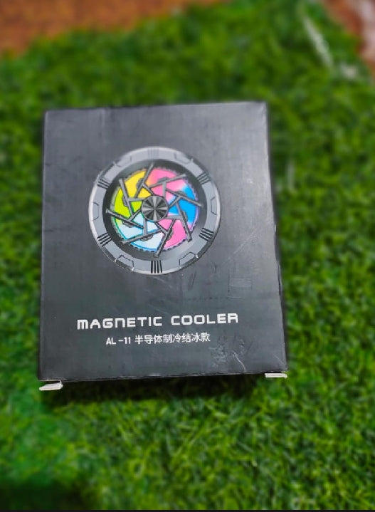 Magnetic Mobile Phone Radiator Cooling Fan With RGB